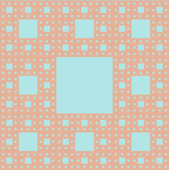 Sierpinski teppi