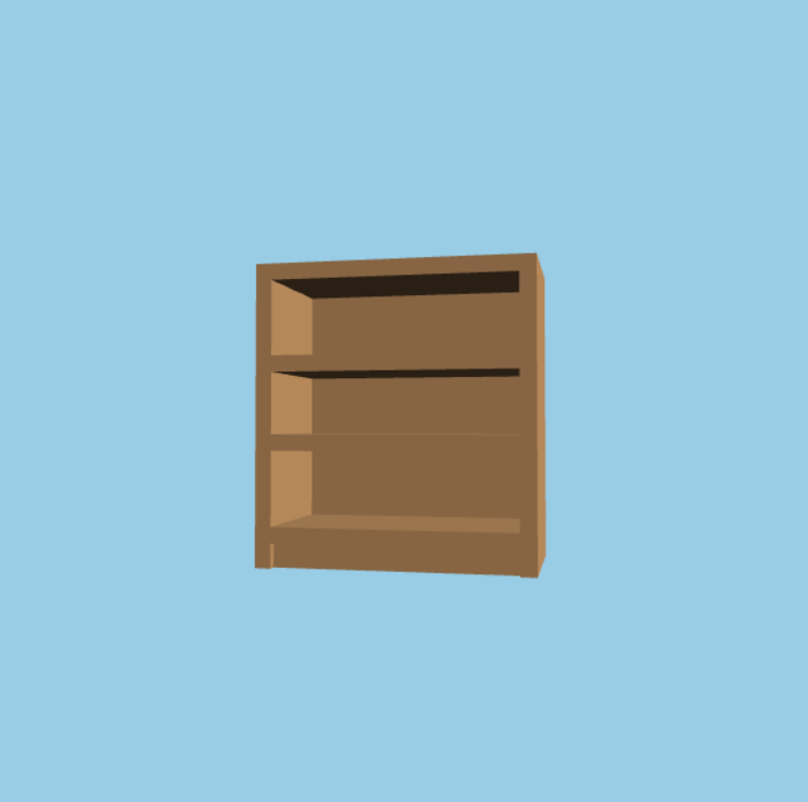 3D útgáfa af Billy Hillu með lýsingu